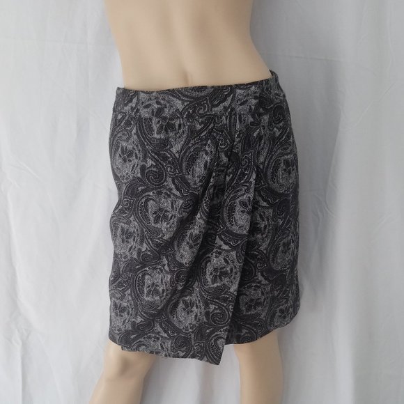 Nwt $119 TALBOTS Sz 4P Faux Wrap Midi Skirt CHIC! - Picture 1 of 9